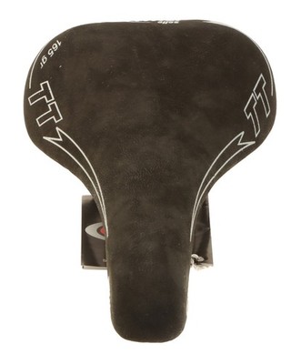 Selle Italia Flite TT Saddle Titanium Rails Suede Leather Black