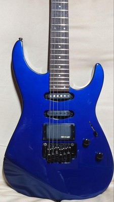 Electric Guitar Fernandes FR-55 FRT8 Blue Working Product