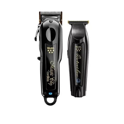 Wahl Cordless Barber Combo Haarschneidemaschine und Trimmer Kit - Kostenloser Versand