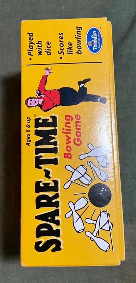 RARE Vintage 2003 Spare-Time Bowling Dice Game ~ ThinkFun games ~ 100% Complete - Image 3 of 4