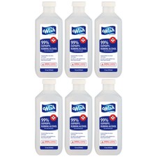 99 Isopropyl Rubbing Alcohol First Aid Antiseptic, 12oz. 355ml  Pack of 6 