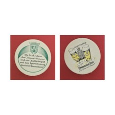 Germania Brauerei Münster …Empfehlung Brauerei Bierdeckel Bier