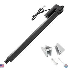 22" Long Stroke Linear Actuator 12V 3000N Heavy Duty Waterproof Electric 0.2"/s