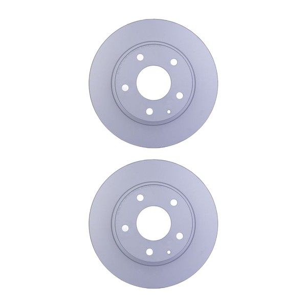 2 Bremsscheiben Voll Ø 68 Mm 9 Mm Hella Passend FüR U.A. Mazda 3-image