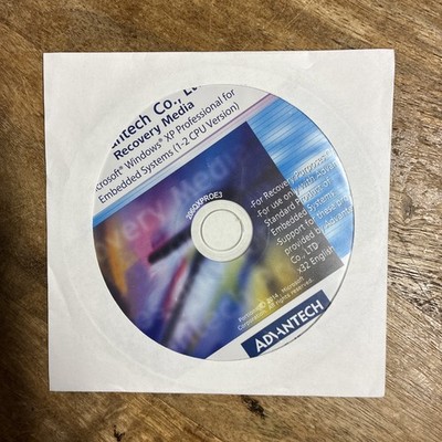 Advantech MS windows XP professional  Recovery CD for embedded systems 2014
