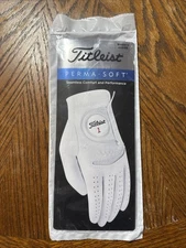 2025 Titleist Perma Soft Golf Gloves Womens Medium Fits Onto LH - New