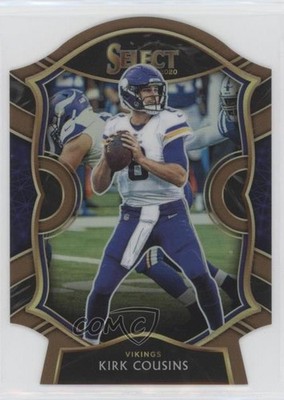 2020 Panini Select Concourse Copper Prizm Die-Cut /355 Kirk Cousins #24 0bi6