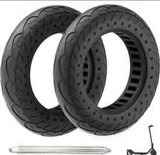102.125 Electric Scooter Replacement Tires10 Inch Solid Rubber 2pcs