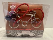 Metal Bike Wire Puzzle Constatin Puzzles Brain Teaser
