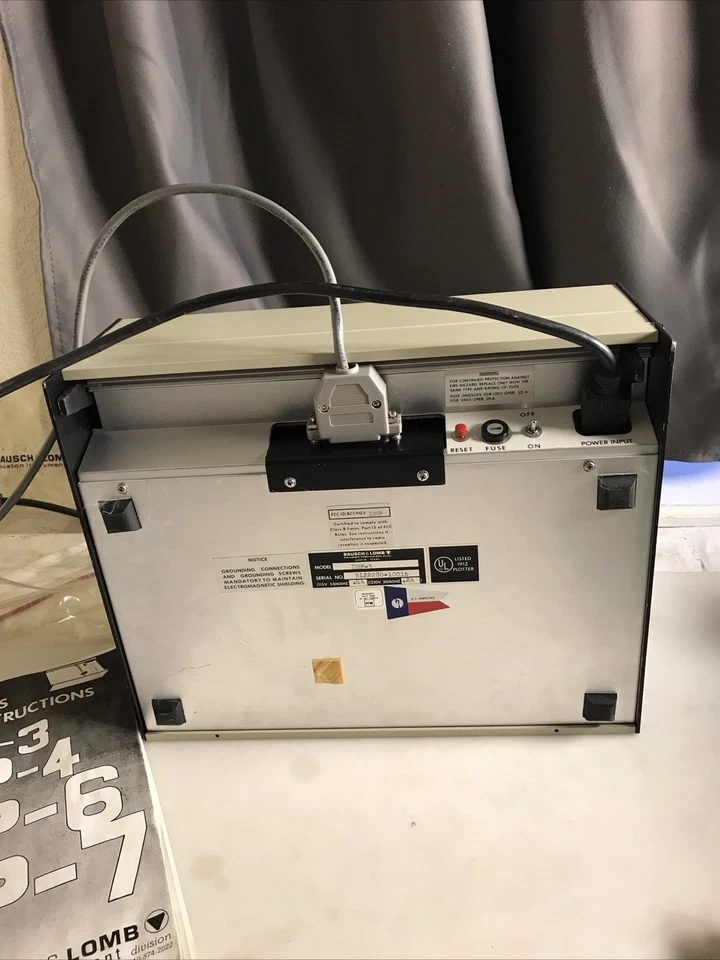 Houston HiPlot DMP-3 Stiftplotter 115/230 VAC mit 25-poligem Stecker - ohne Stifte - Bild 4 von 4