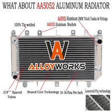 Aluminum Radiator For 2003-2006 Kawasaki Z1000 Z 1000 ZR1000A ZR 1000 A AU
