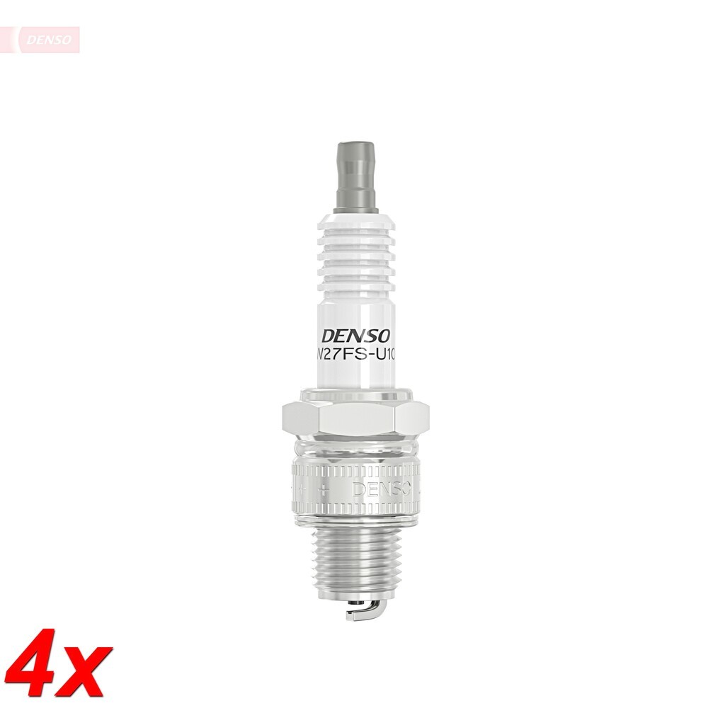 DENSO 4x Spark Plugs W27FS-U10