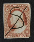 CKStamps: US Stamps Collection Scott#10A 3c Washington Used