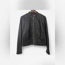 NWOT**** Y2K Cole Haan Genuine Leather Moto/R...