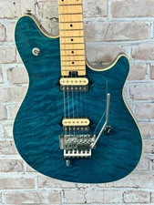 Peavey EVH Wolfgang Special Transparent Blue Quilt - 2002