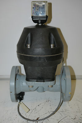 GEMU PNEUMATIC DIAPHRAGM VALVE WITH POSITION INDICATOR 1230 CHEMICAL VALVE | eBay