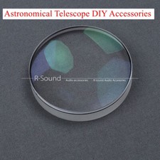 Diameter 60mm Series Refractive HD Achromatic Objective Lens For Students
