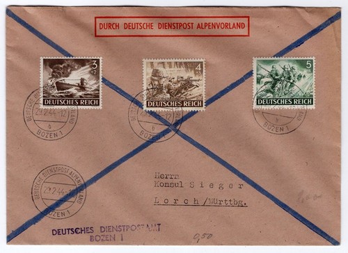 Field Post Service Post Alpendorlando Bolzano 1 (BA6506)