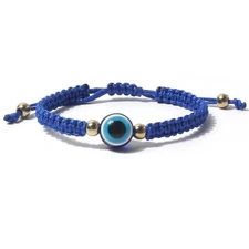 Evil Eye Protection Good Luck Thread String Rope Bangle Amulet for Men Women
