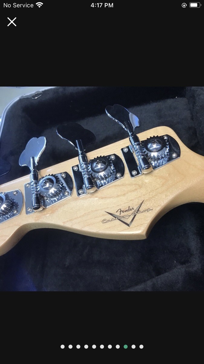 Fender Jazz Bass ナチュラル 純正ケース付き 2018 Fender V Jazz Bass Natural Finish 4 String custom shop