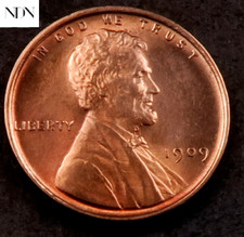 1909 Lincoln Wheat Penny Cent - Gem BU Red