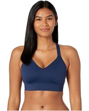Brooks L144514 Womens Navy Drive Interlace Running Sports Bra Size 36DD/E