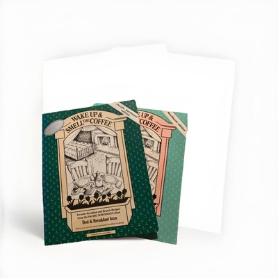 WAKE UP & SMELL THE COFFEE Cookbook Bundle Autographed by Laura Zahn 1990 & 1992