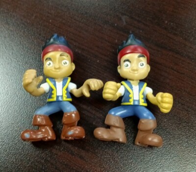 2 Disney Jake & the Netherland Pirates Action figures Used Fast Shipping Toys