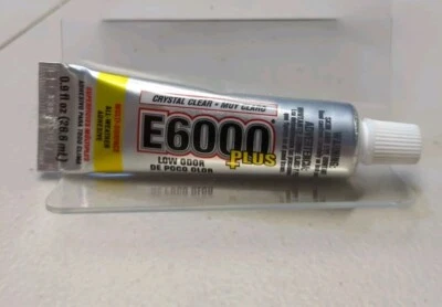 ECLECTIC PRODUCTS Project Glue - E6000 Plus - Multi-Surface, Craft & More - Clear - .9 fl oz