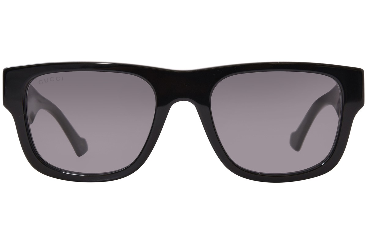● GUCCI ● サングラス Black / Grey / 53mm Amazon.com: Gucci GG1427S Black/Grey 53/21/145 men