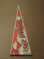 MWL Quad City River Bandits Vintage Circa 1996 Team Logo Baseball Pennant #4