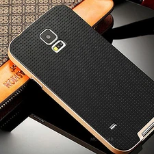 Slim Armor DOT Design Rubber PC Bumper Case Cover For Samsung Galaxy S5 i9600 