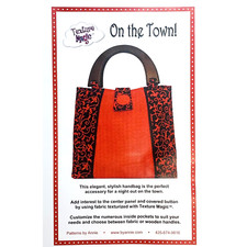 Handbag Purse PATTERN On the Town from Patterns by Annie w/Customizable Pockets