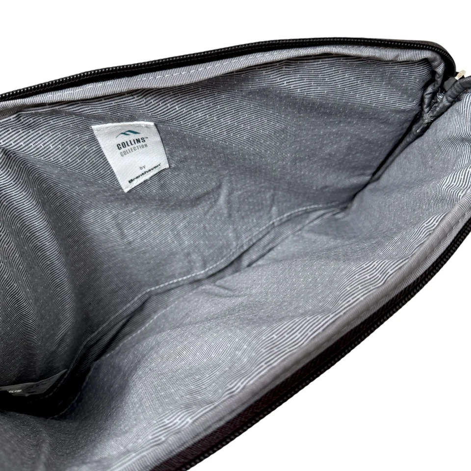 Brenthaven Collins чехол iPad / планшетов держатель синий ткани коричневый искусственной кожи отделки - Изображение 4 из 4