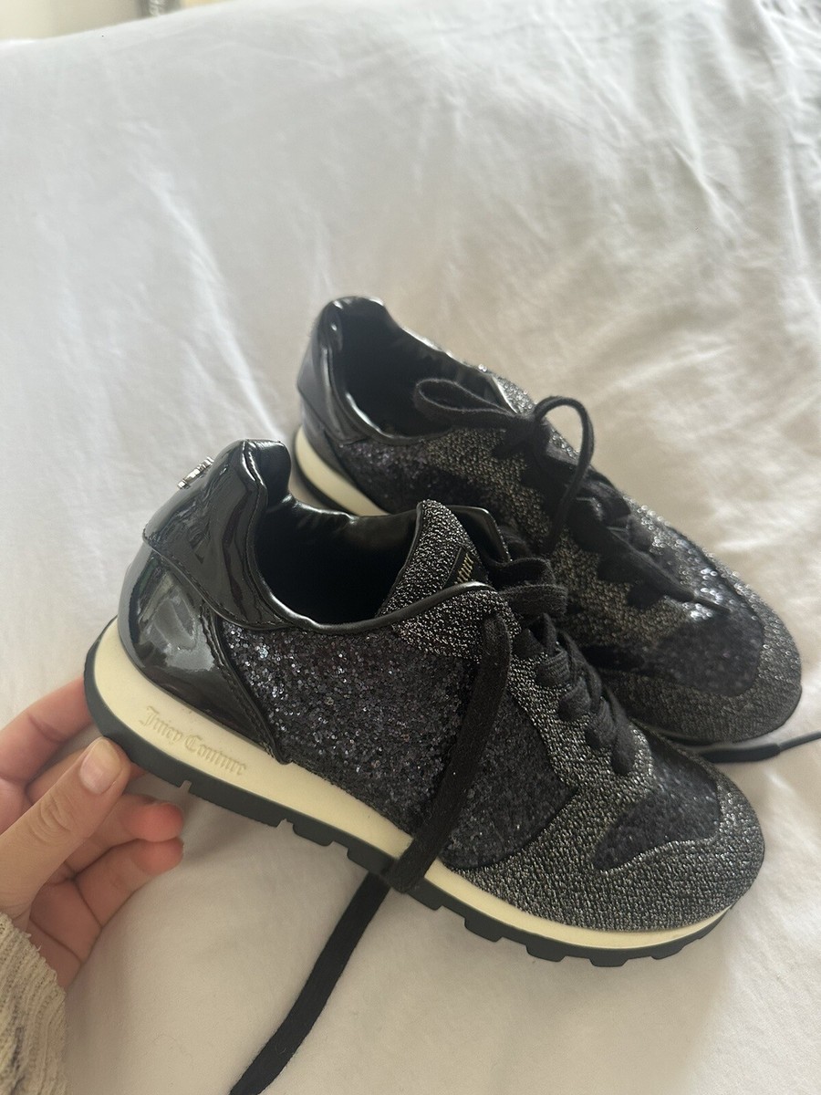 Juicy couture black label trainers size women UK