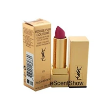YVES SAINT LAURENT ROUGE PUR COUTURE LIPSTICK SATINY RADIANCE .13 OZ F/S NIB