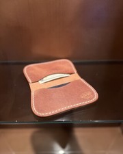 leather card holder - Handcrafted