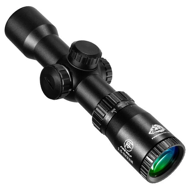 1.5-5X32 IRG Crossbow Short Hunting Riflescope Red /Green Illuminated Sights - Image 3 of 4