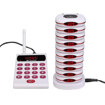Retekess TD161 Wireless Paging Querying System 10 Buzzers Food Truck Clinics Bar