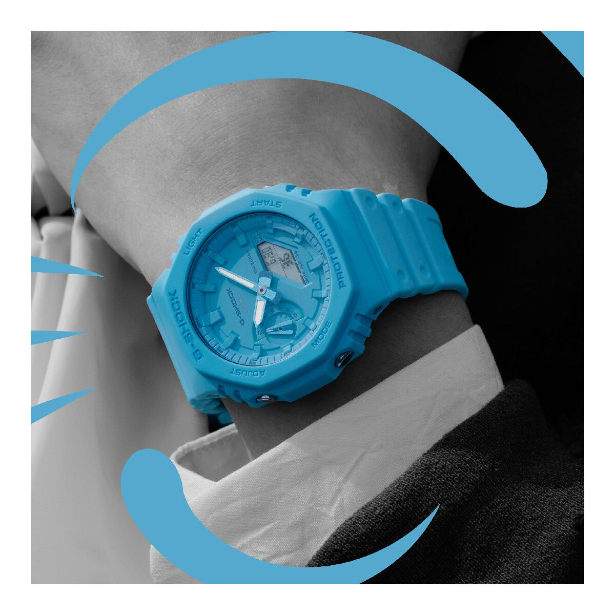 CASIO G-Shock Analog-Digital Men's Watch GA-2100-2A2JF Series