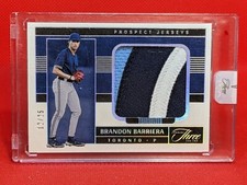 2023 Panini Three and Two Brandon Barriera Prospect 4 Color Jersey **12/25**