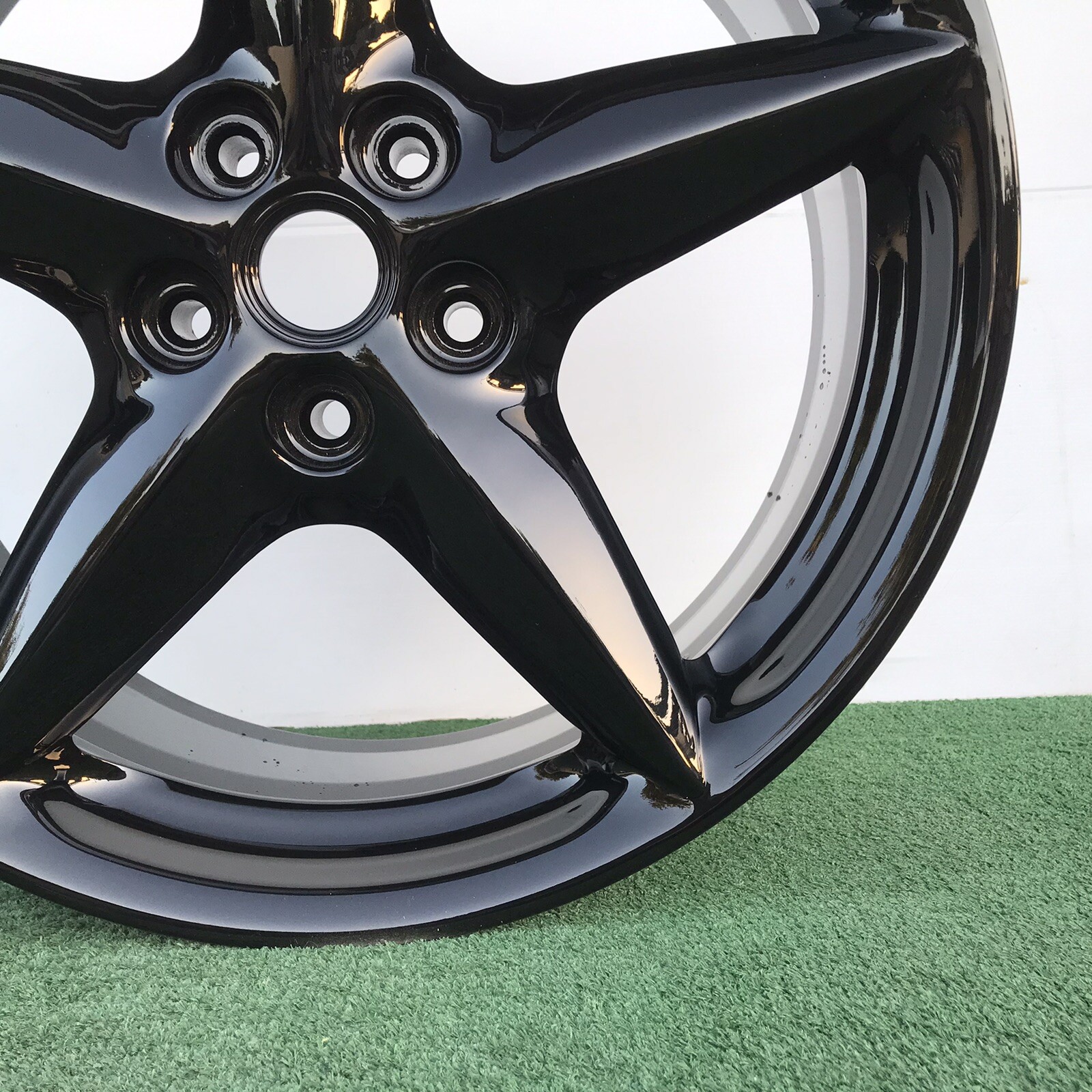 FERRARI 360 MODENA 18" GENUINE FACTORY OEM NEW POWDER COAT FRONT WHEEL RIM