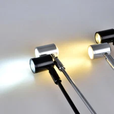 Indoor 3W LED Picture Light Table Stand Pole Lamp Spotlight Jewelry Store Museum