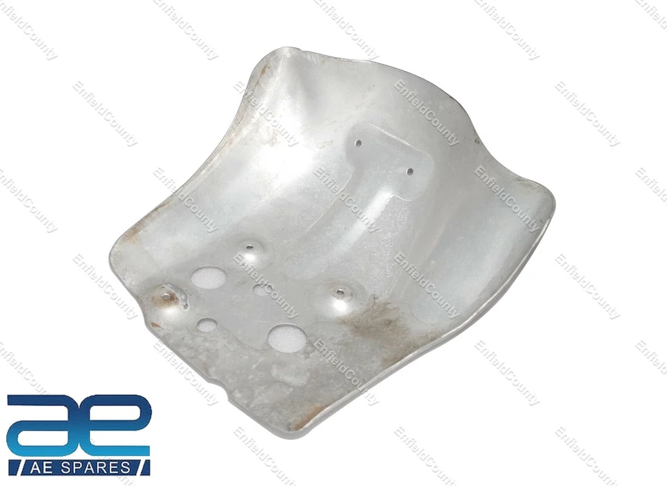 For Yamaha XT 500 1977 XT500 Raw Alloy Skid Bash Plate 77-81 TT500 78-81 ECs - Imagem 4 de 4
