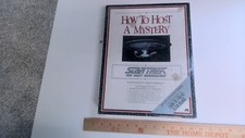STAR TREK The Next Generation HOW TO HOST A MYSTERY 1992 SEALED Party Game