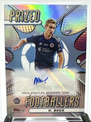 2023 Topps Finest MLS NOEL BUCK Prized Footballers Rookie Auto #PFA-NB
