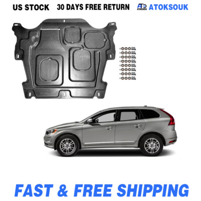 Thick Engine Splash Shield For Volvo XC60 2010-2017 Front Engine Guard Hard
