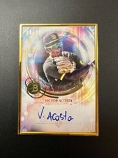 2022 Bowman Transcendent VICTOR ACOSTA Gold Auto 10/20 TCA-VA Padres/Reds