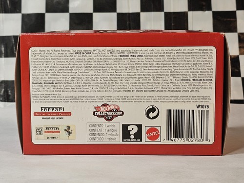 🔥 Ferrari F150 Italian Grand Prix Italy No. 6 Felipe Massa 2011 Hot Wheels 1:43 - Picture 9 of 11