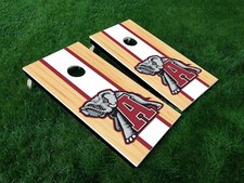 Alabama Elephant Logo Cornhole Board Decal Wrap Skin Qty 1  24.25" x 48.25"